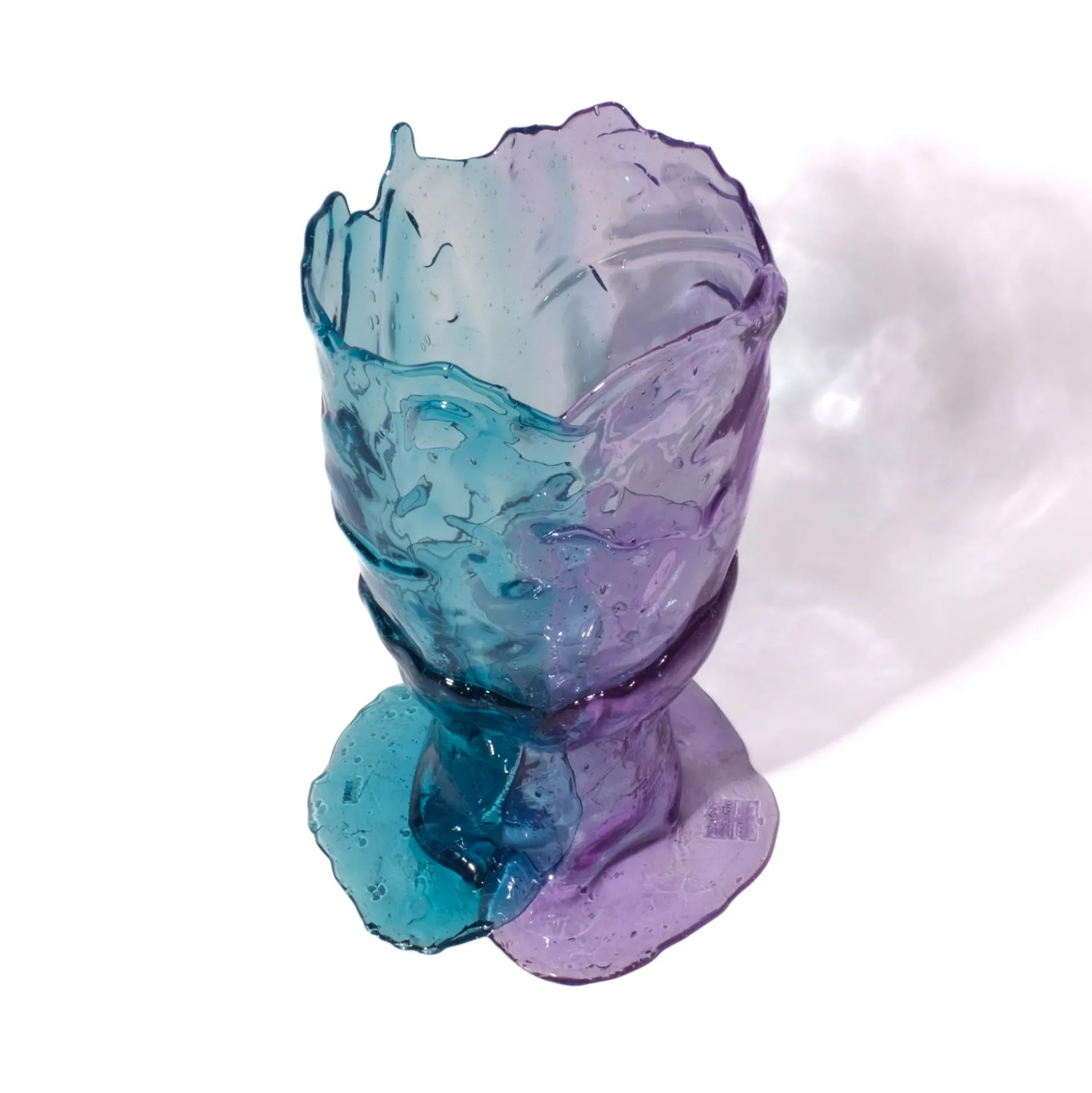 twins_c_vase__clear_aqua__2.webp Twins C Vase - Clear Aqua, Lilac