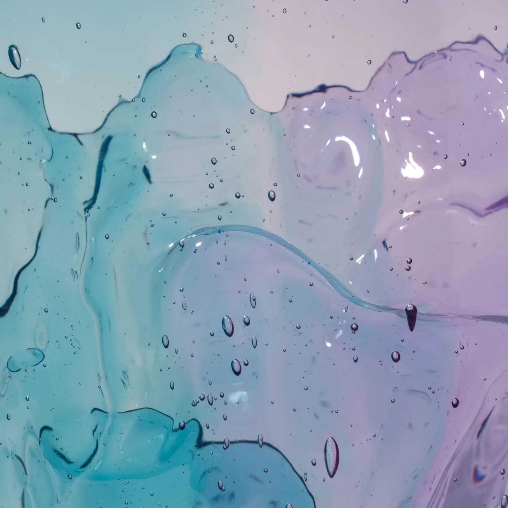 twins_c_vase__clear_aqua__4.webp Twins C Vase - Clear Aqua, Lilac