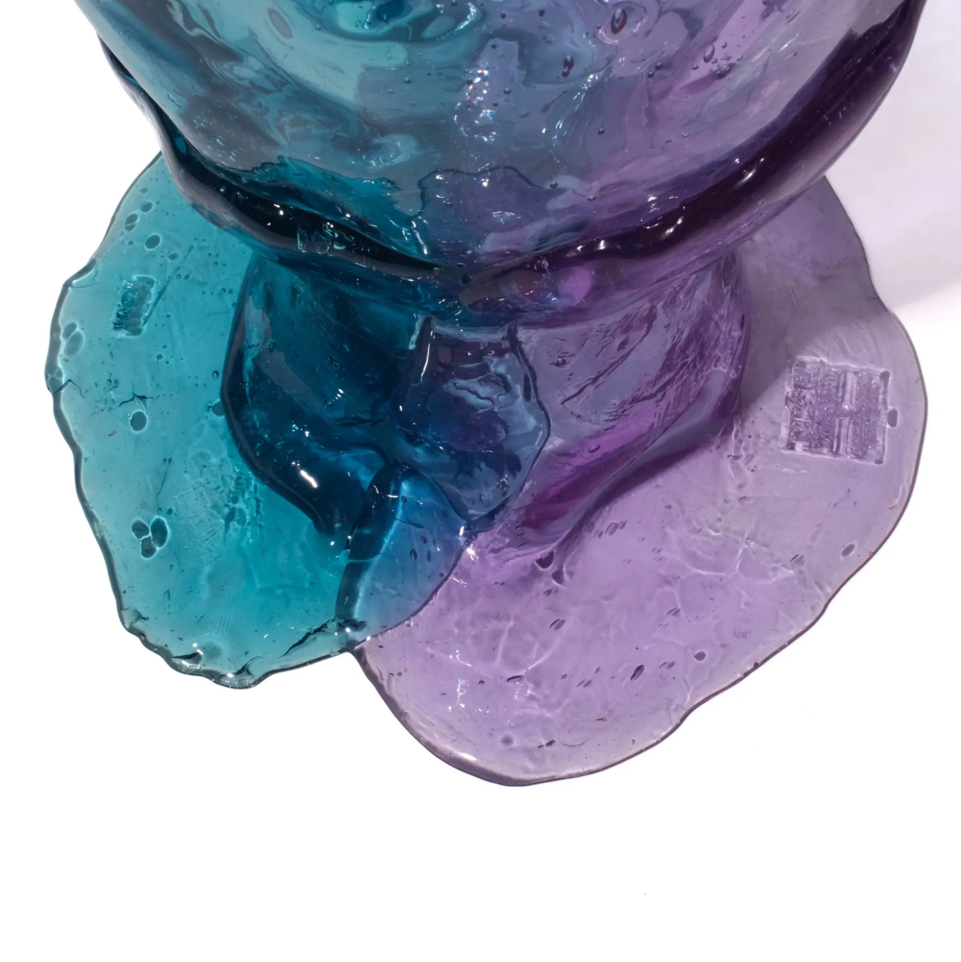 twins_c_vase__clear_aqua__6.webp Twins C Vase - Clear Aqua, Lilac