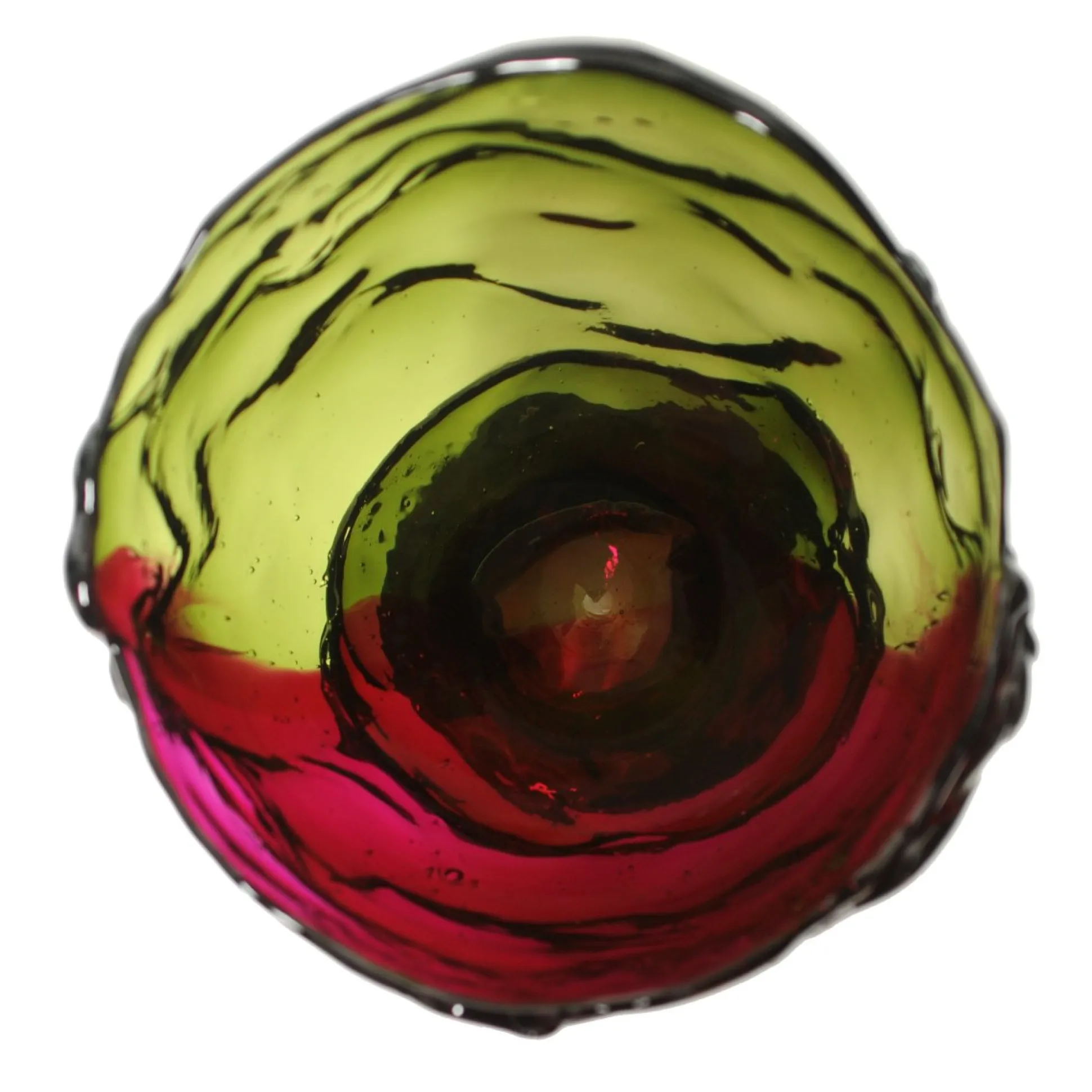 twins_c_vase__clear_bottl_2.webp Twins C Vase - Clear Bottle Green And Clear Fuchsia