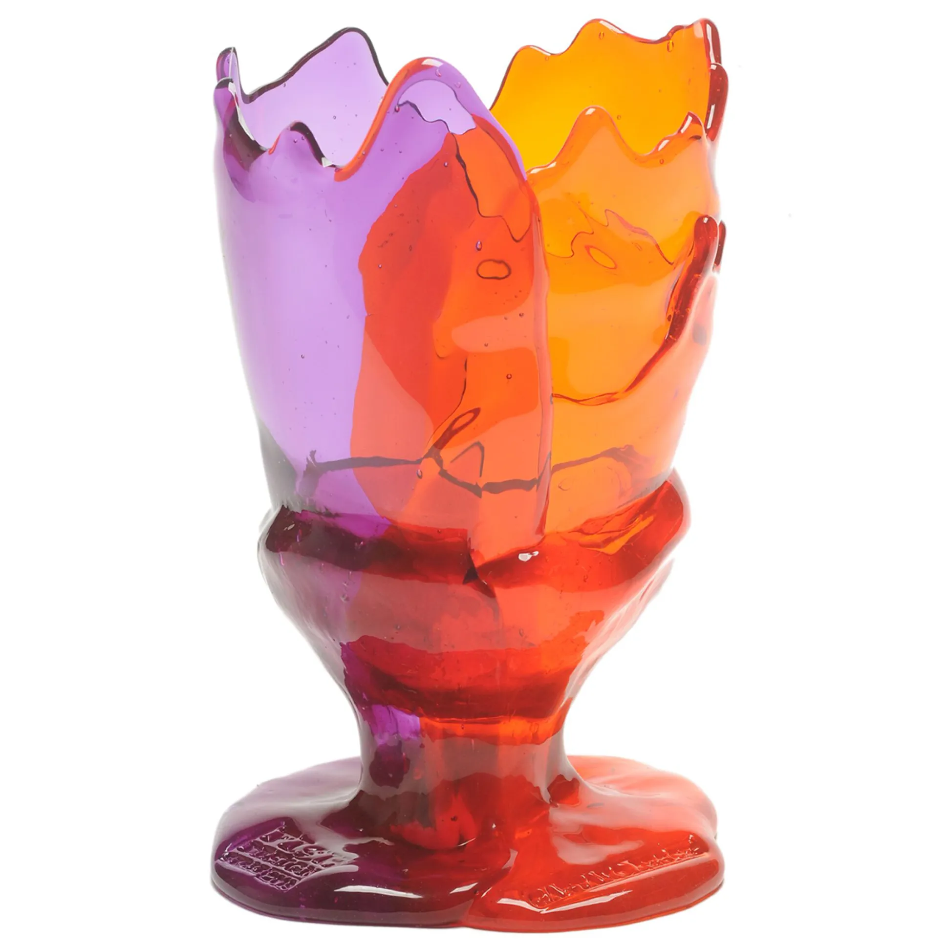twins_c_vase__clear_orang_0.webp Twins C Vase - Clear Orange, Purple