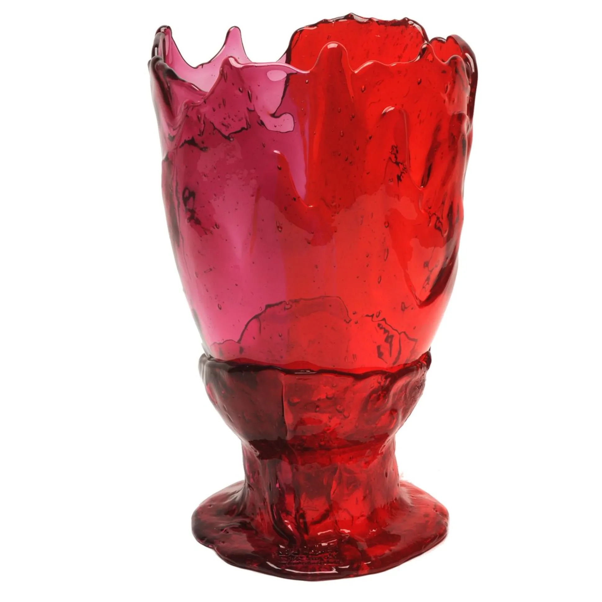 twins_c_vase__clear_red_a_0.webp Twins C Vase - Clear Red And Clear Fuchsia