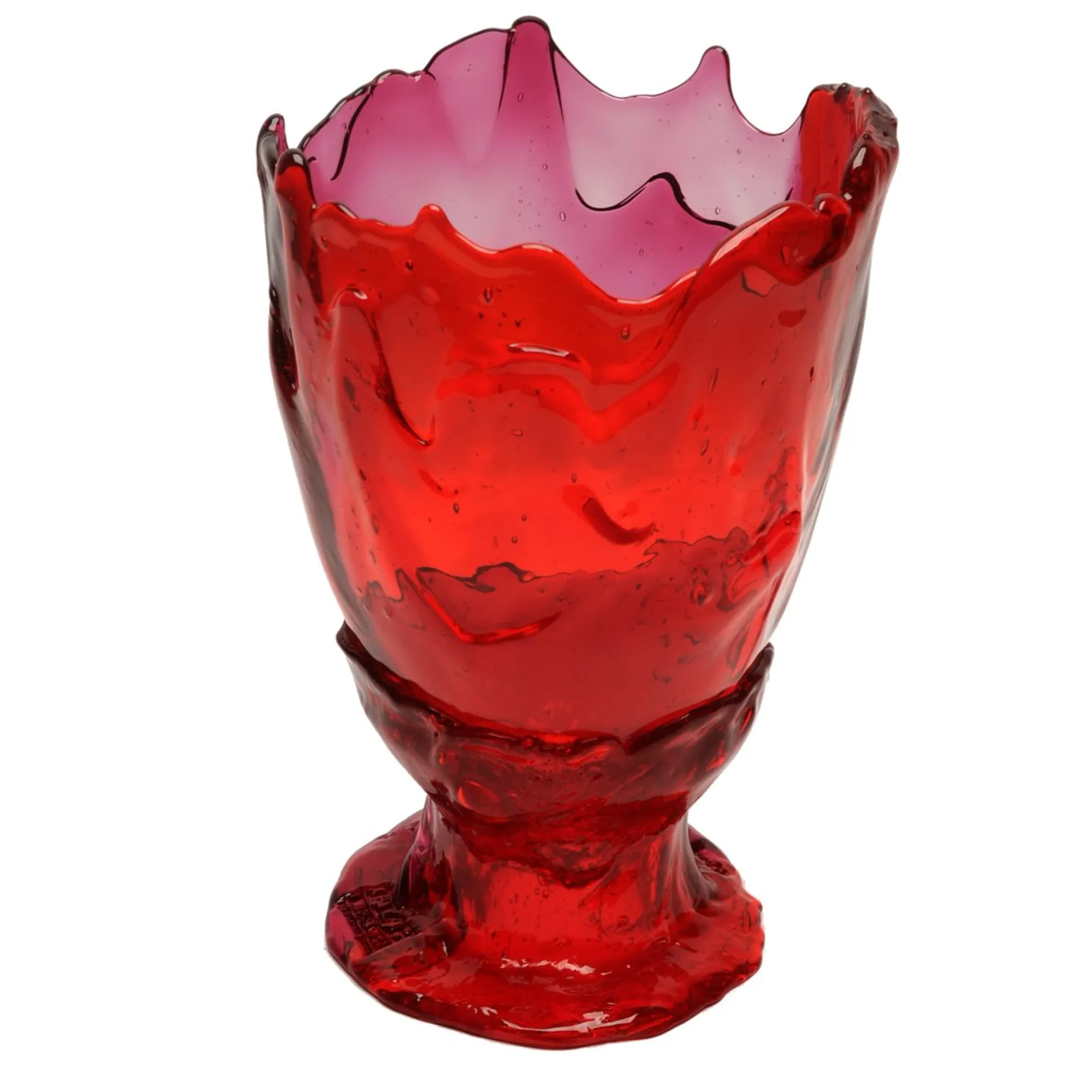 twins_c_vase__clear_red_a_2.webp Twins C Vase - Clear Red And Clear Fuchsia