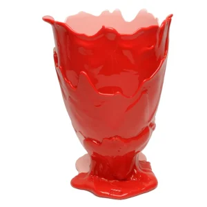 Twins C Vase - Matt Pastel Pink And Matt Coral Red