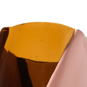 Twirl Vase - Clear Brown, Matt Salmon