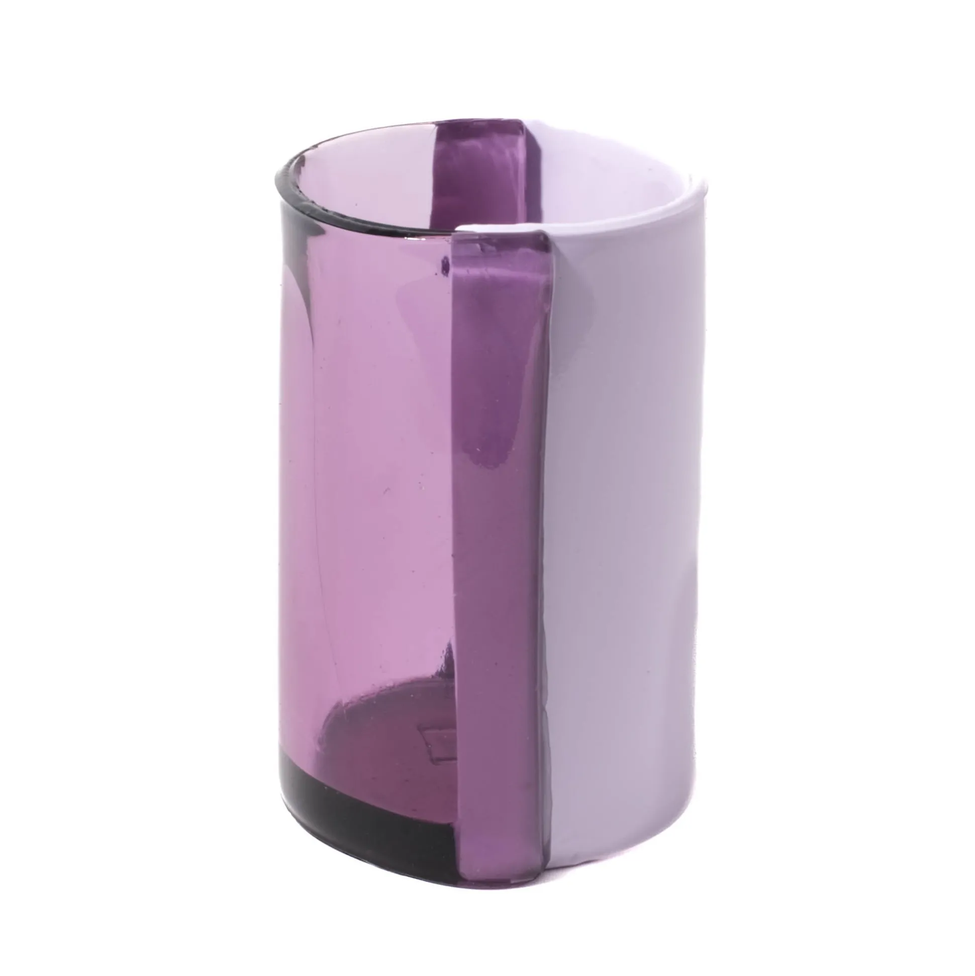 two_lines_vase__clear_lil_0.webp Two Lines Vase - Clear Lilac And Matt Lilac