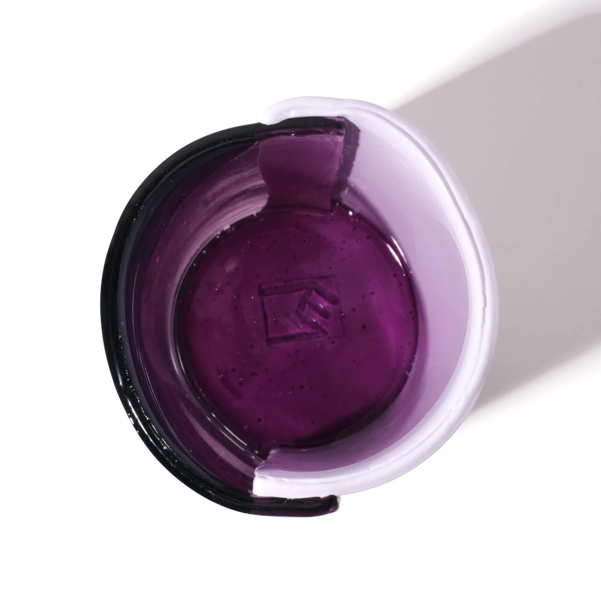 two_lines_vase__clear_lil_3.webp Two Lines Vase - Clear Lilac And Matt Lilac