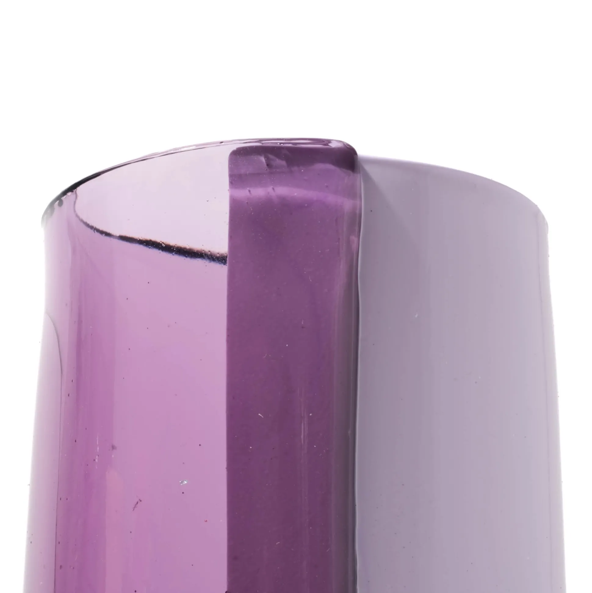 two_lines_vase__clear_lil_5.webp Two Lines Vase - Clear Lilac And Matt Lilac