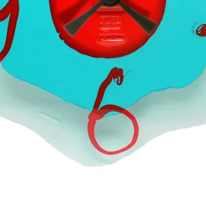 Watch Me - Clear Aqua, Matt Turquoise And Matt Coral